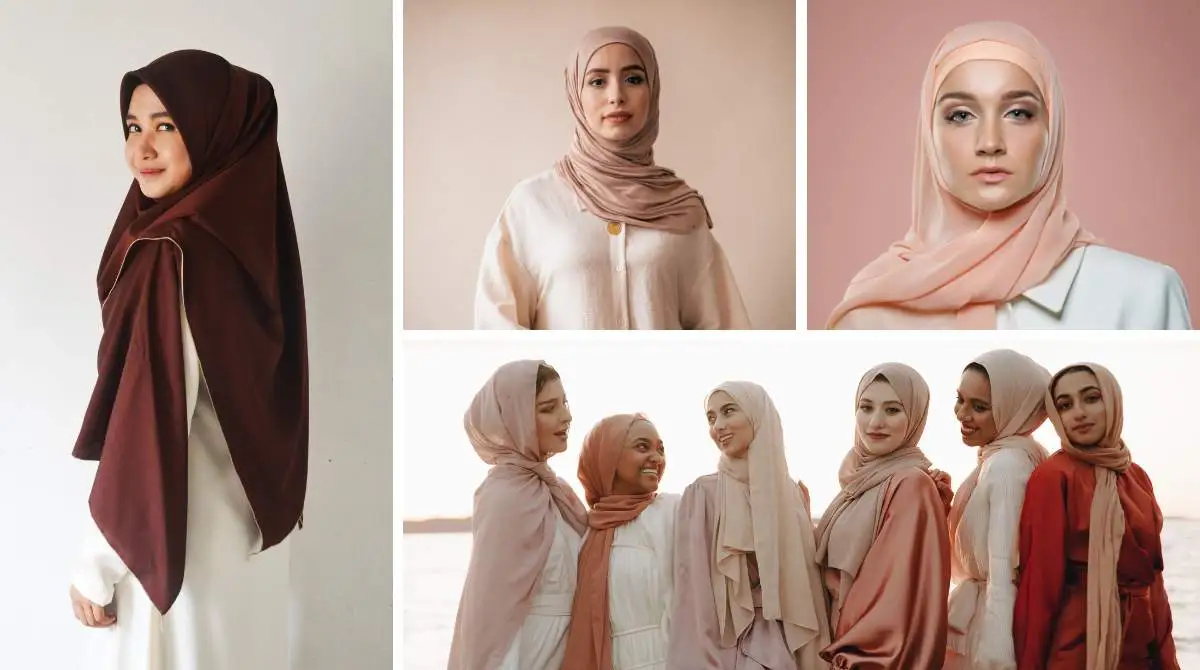 diferenças entre os principais tipos de hijab