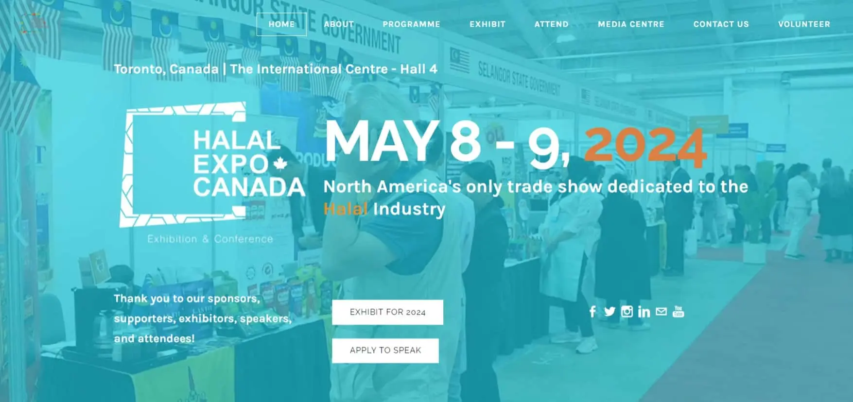 Halal Expo Canada site oficial