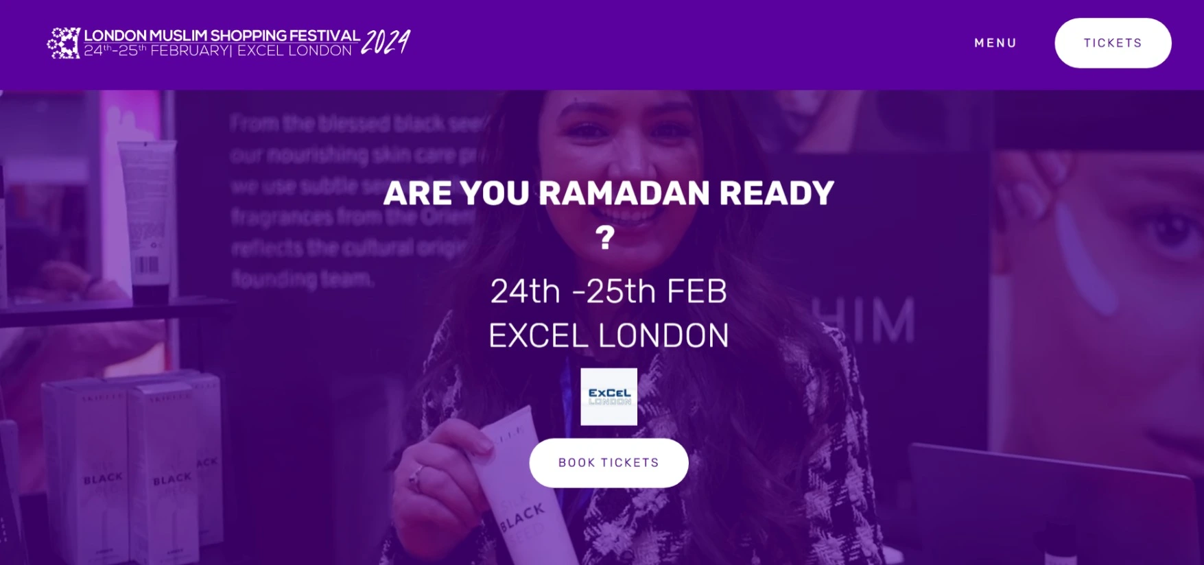 London Muslim Lifestyle Show site